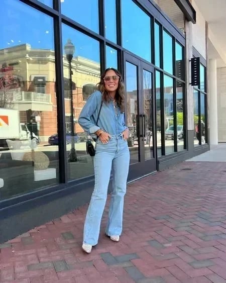 Closette | High-Waisted Straight Fit Jeans For Woman