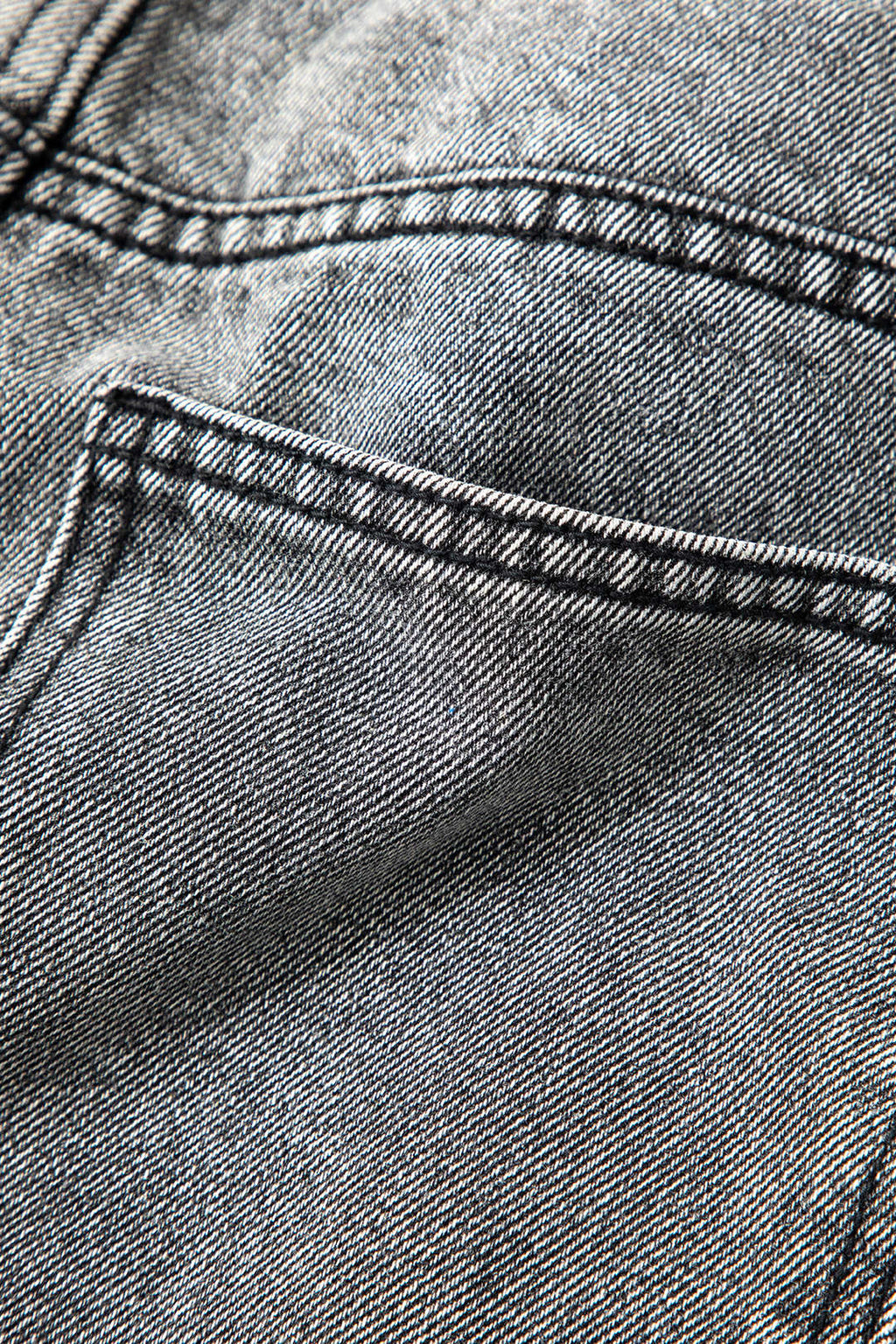 Closette | Asymmetrical Waist Wide-Leg Jeans For Woman