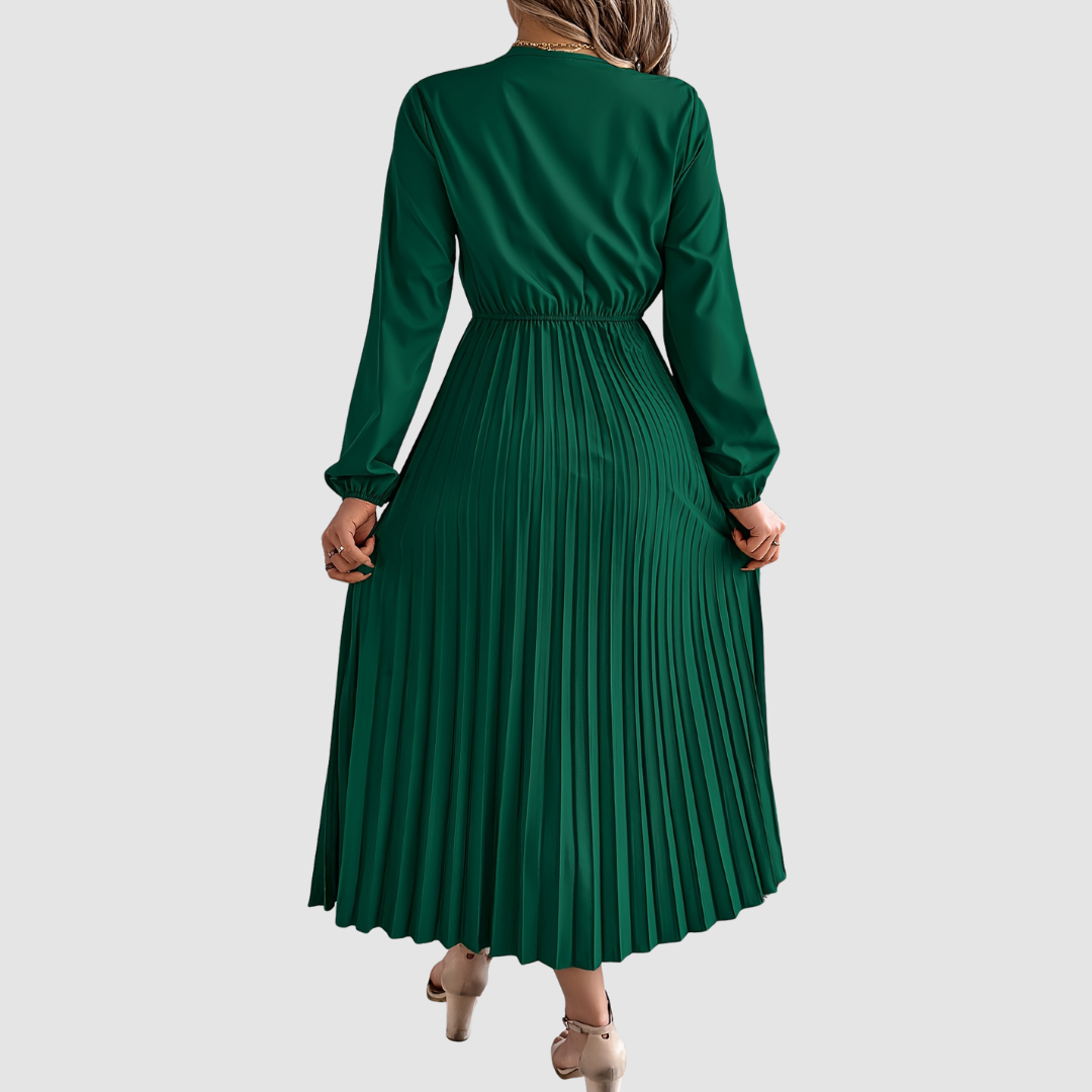 Closette | Lace Trim A-Line Dress For Woman