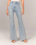 Closette | High-Waisted Straight Fit Jeans For Woman