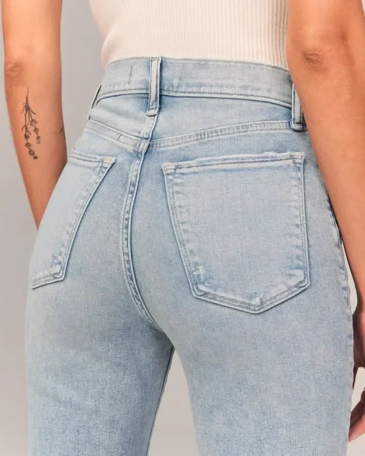 Closette | High-Waisted Straight Fit Jeans For Woman