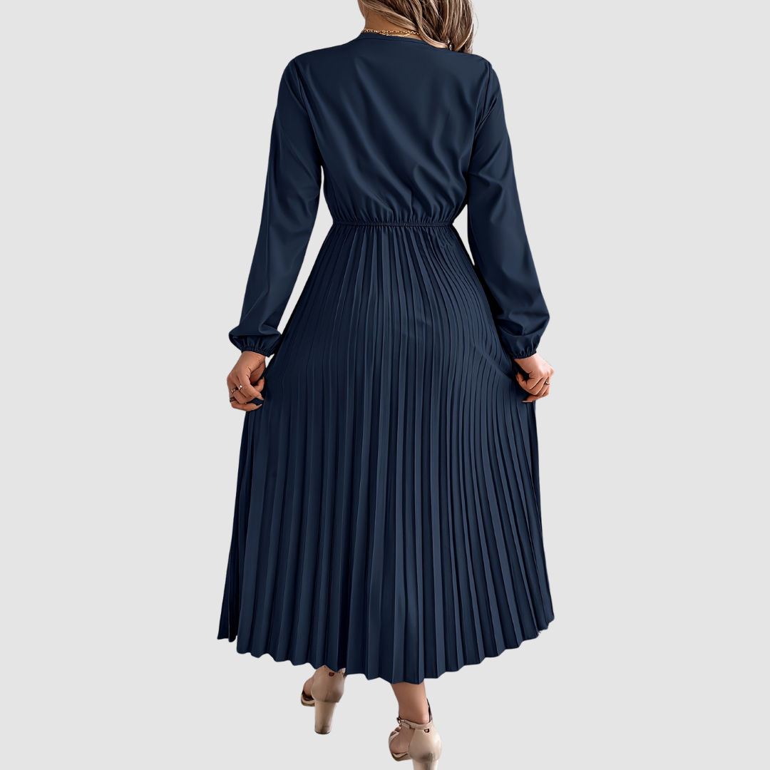Closette | Lace Trim A-Line Dress For Woman