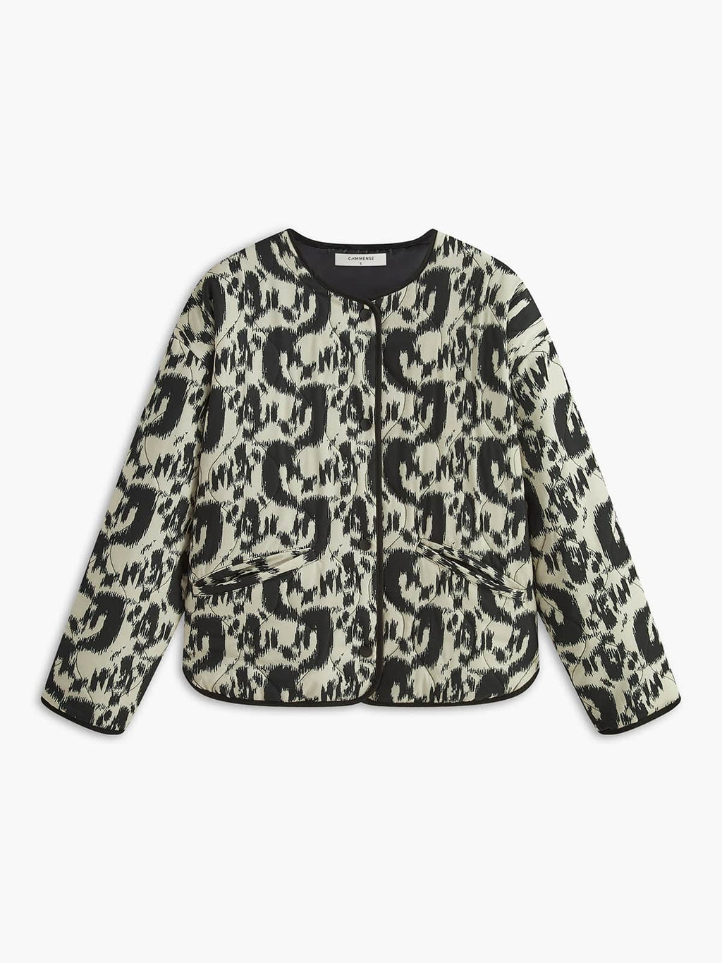 Animal Print Statement Jacket | Leona