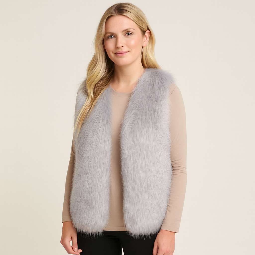 Closette | Faux Fur Look Bodywarmer For Woman