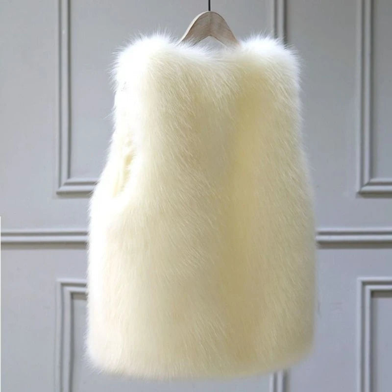 Closette | Faux Fur Look Bodywarmer For Woman