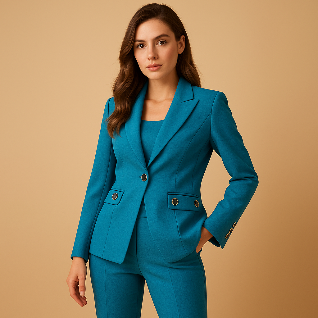 Blazer set with pants for women | Tess