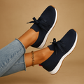 Casual sneakers with lace-up and soft insole for women | Maud