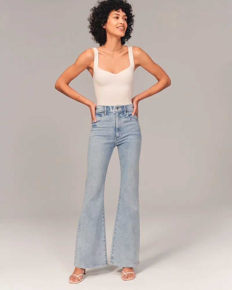 Closette | High-Waisted Straight Fit Jeans For Woman